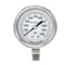 Pic Gauges 2 1/2 in Dial, 1/4 in NPT Male Lower Location, Stainless Steel Case Material PRO-311D-254R - alternate 1